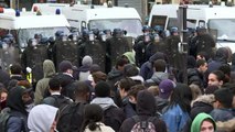 Distúrbios durante manifestações em Paris