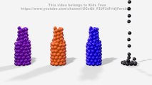Aprender los Colores Para Niños de Bebé y Niños pequeños con Sorpresa de Spiderman Huevos |Lollipop Colorín