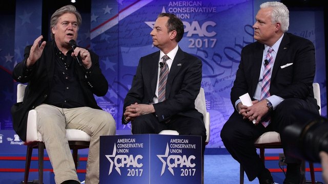 Bannon, Priebus speak at CPAC