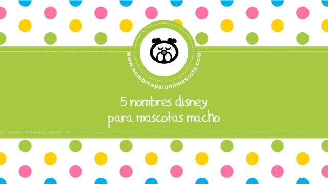 Nombres disney de mascotas macho - los mejores nombres para mascotas - nombresparamimascota.com
