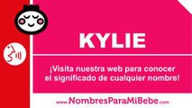¿Cómo se pronuncia KYLIE en inglés? - www.nombresparamibebe.com