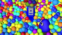 Learn Colors Collection 1 HOUR - Teach Colours 3D for Kids Toddlers Baby with Ball Pit Sho