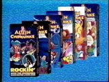 Alvin And The Chipmunks Home Videos (1994) Promo (VHS Capture)