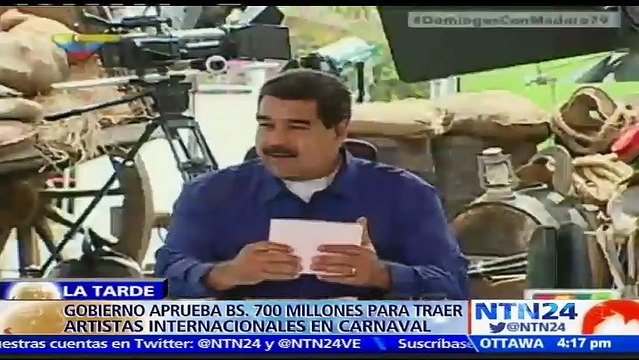 Venezolanos aseguran que no “están para fiestas” tras los 700 Bs millones que aprobó el Gobierno para los carnavales