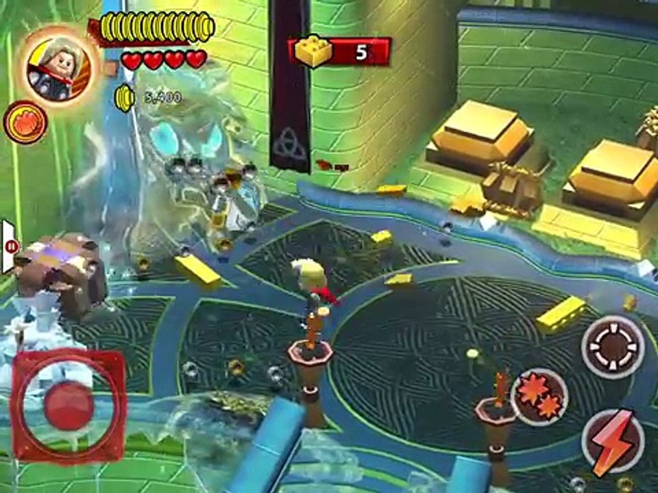 LEGO Marvel Super Heroes: Universe in Peril - iOS - Asgard Walkthrough Part 5