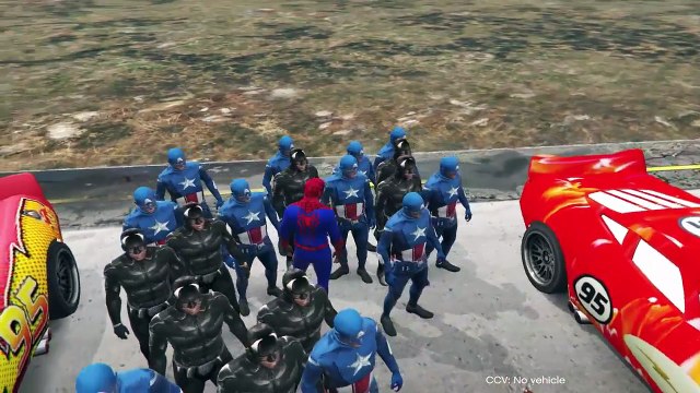 Disney Cars Nursery Rhymes McQueen Pixar Spiderman & Colors Children Nursery Rhyme with Ac