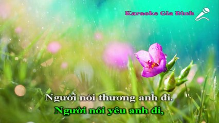 Trót Yêu Karaoke - Tone Thấp (Trung Quân)