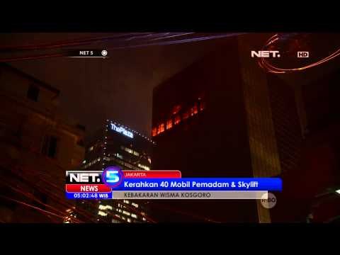 Pemadam kebakaran pastikan Wisma Kosgoro tidak ada potensi gedung roboh - NET5