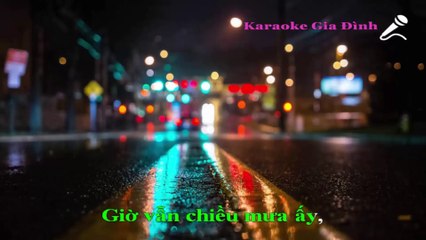 Vết Mưa Karaoke - Beat Chuẩn (Vũ Cát Tường)