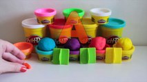 Play-Doh aprender inglés #6 lección F Ortografía de las palabras con plastilina videos de Aprendizaje para los niños