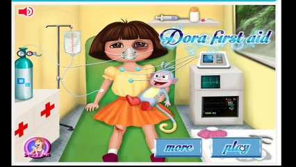 Dora First Aid — Dora the Explorer Game — Video For KId Baby Videos Movie Games For Kids B