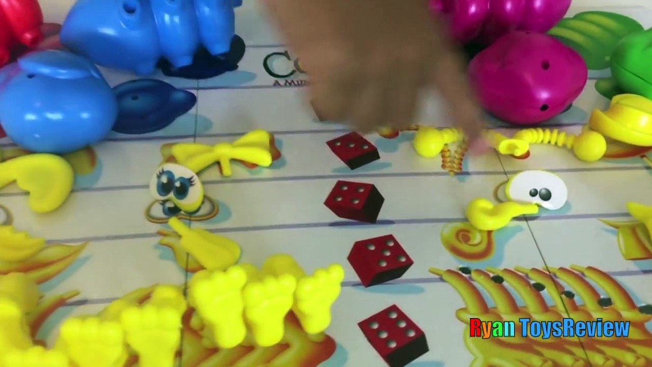 Family fun game for kids Mouse Trap Egg surprise Toys Challenge Ryan ToysReview