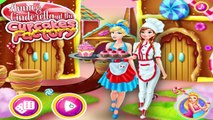 Anna Y Cenicienta En Los Cupcakes de la Fábrica Disney juegos de videos para niños y niñas 4jv