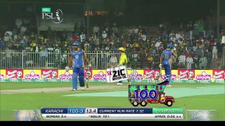 PSL 2017 Match 13- Peshawar Zalmi vs Karachi Kings Highlights