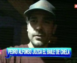 Pedro nota en Redes (sobre el baile de Chela) - 22 de Febrero