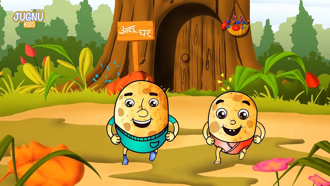 Aloo Kachaloo Kahan Gaye The - Hindi Rhymes | Nursery Rhymes compilation from Jugnu Kids