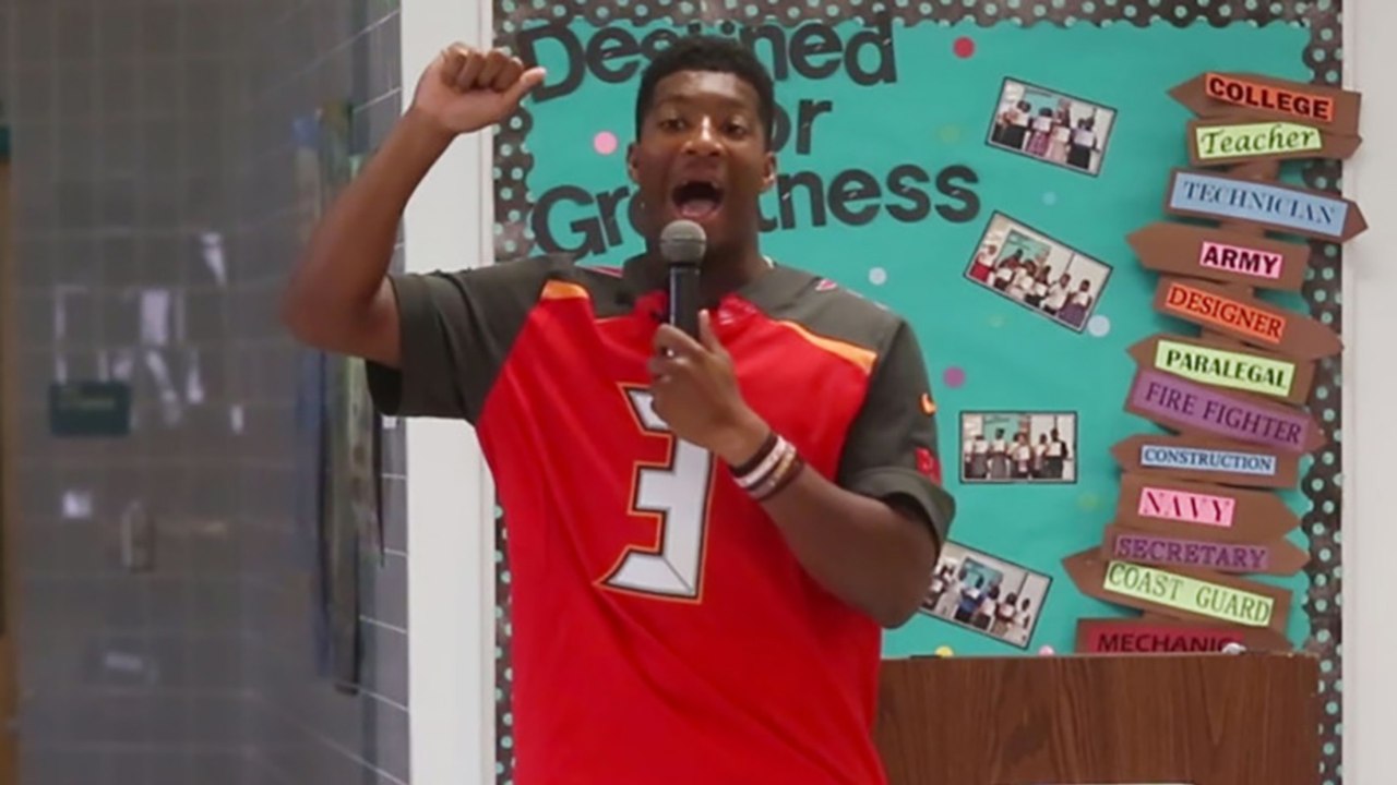 Jameis Winston Makes 'Sexist' Comments to Fifth-Grade Class: "Girls Should be Silent"