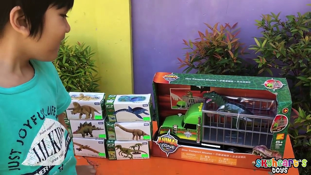SHAKING TREX Truck! Takara Tomy Dinosaur toys for boys and kids Jurassic World-KGvfX73xf-c