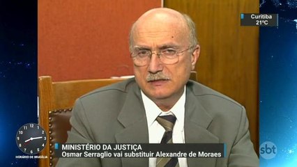 Osmar Serraglio vai substituir Alexandre de Moraes no Ministério da Justiça