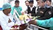 IGP KP Nasir Khan Durrani Visits Injured of Charsadda Attack at Lady Reading Hospital Peshawar