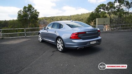 2017 Volvo S90 D5 (2.0TTD) 0-100km_h & engine sound-6lvGIdZ3CLc