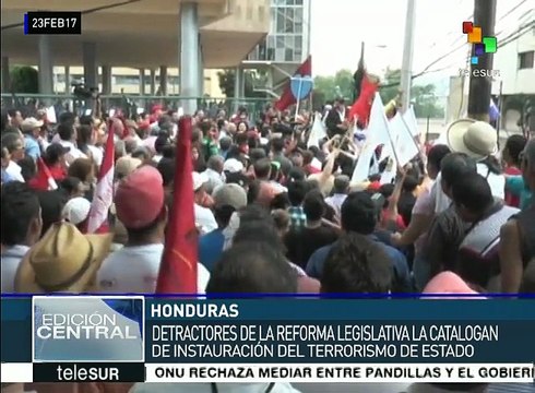 Honduras: aprueban reformas penales que tipifican delito de terrorismo