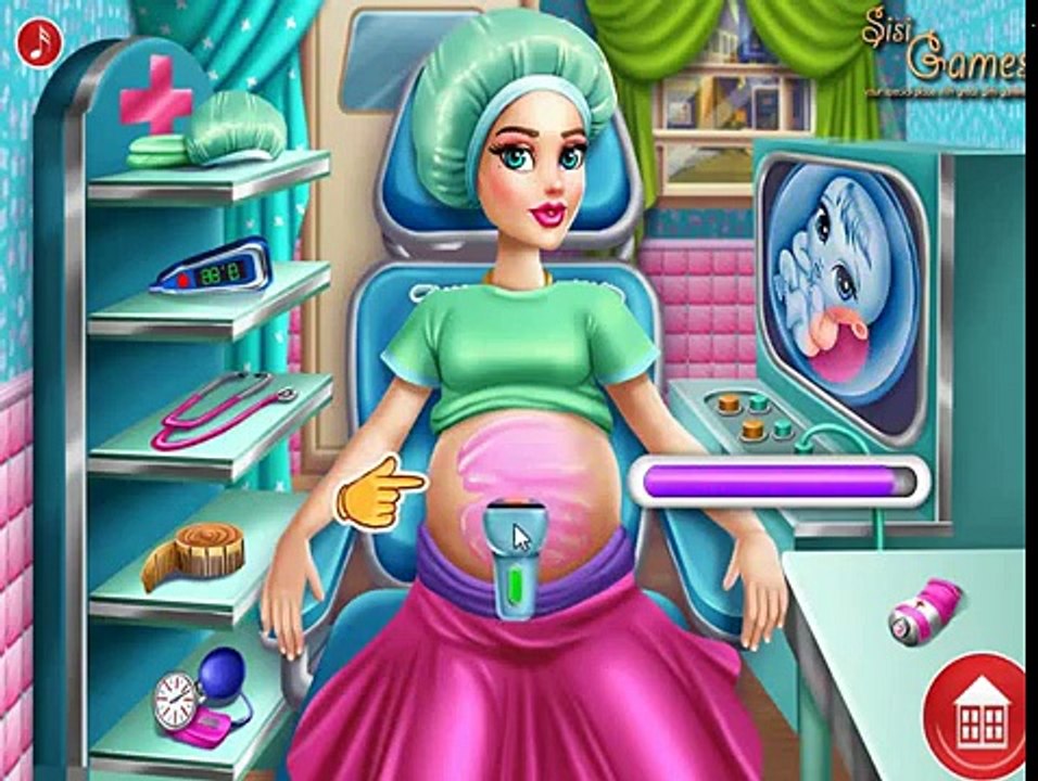 Bebé Hazel Juego de la Película de la Mamá Embarazada Check-up Nuevas Películas nuevas