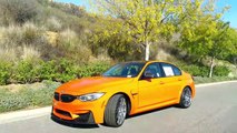 NEW BMW M3 Fire Orange _ Competition Package _ Exhaust Sound _ 20' M Wheels _ BMW Review-iR5Cq09YDU0