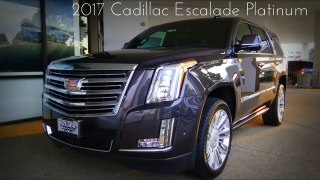 2017 Cadillac Escalade Platinum 6.2 L V8 Walkaround-XwrCowaRa64