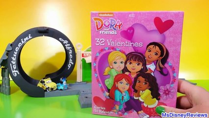 Nickelodeon Dora and Friends Into the city Valentines and unwrap Dora the explorer egg sur