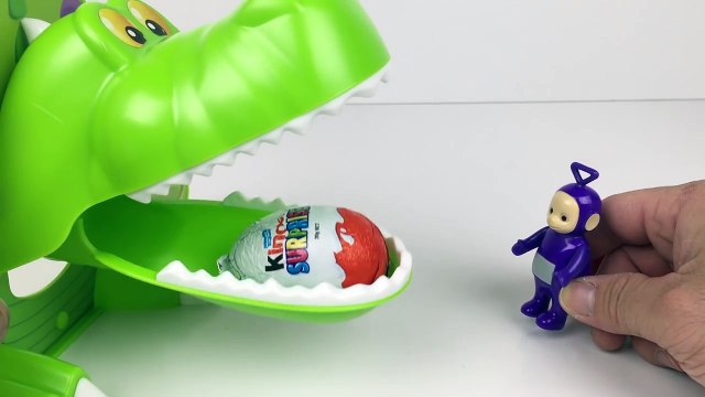 Kinder Surprise Eggs with Disney Pixar Cars and Teletubbies Tinky Winky, Dipsy, Laa Laa an