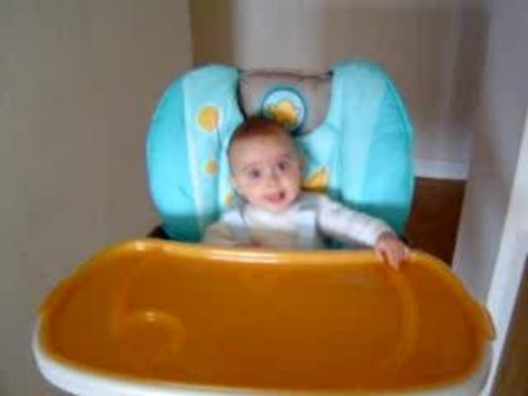 ma nouvelle chaise haute!