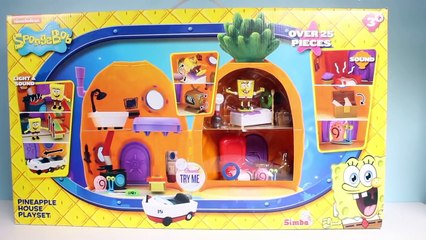 SpongeBob SquarePants Pineapple House Playset SpongeBob House Bob Esponja Губка Боб Toy Vi