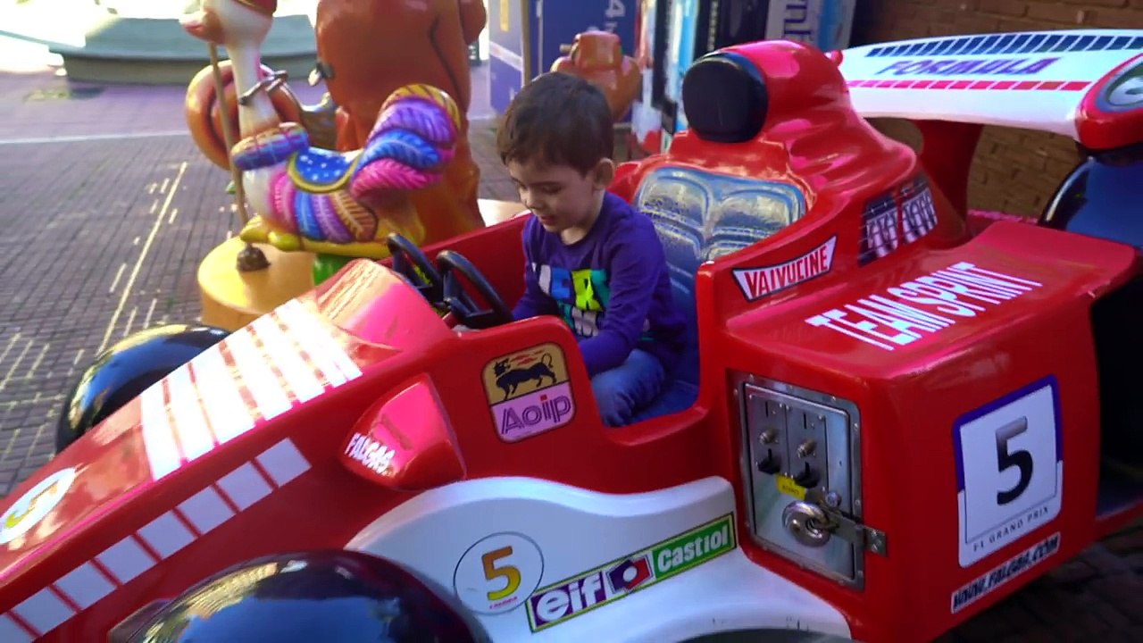 Little Boy Riding on Toy Car Formula 1 For Kids-RnwgXX2PATg