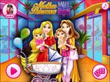 Mother Princesses Rapunzel and Belle Go Mall Shopping - Disney Princess Dress Up Games For