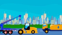Learn Vehicles - Cars and Trucks for Kids _ Road Roller Videos for Children _ Colors For Toddlers-qtSw9beQqQU