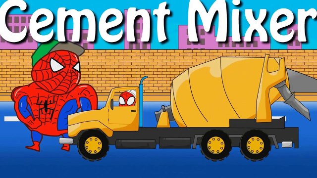 Spider-man Plant of Cars _ Cars Spiderman Cartoon for Children & Colors for Kids Nursery Rhymes-FOPYk7zNPxU