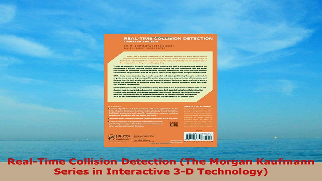 READ ONLINE  RealTime Collision Detection The Morgan Kaufmann Series in Interactive 3D Technology