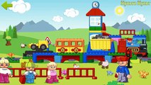 Lego Duplo Trains | Cartoon about train | Dibujos animados sobre tren