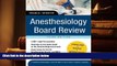 Popular Book  Anesthesiology Board Review Pearls of Wisdom 3/E (Pearls of Wisdom Medicine)  For