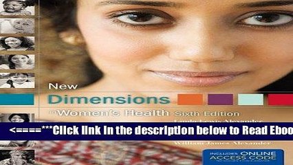 Read New Dimensions In Women s Health Best Collection