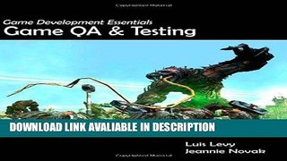 ebook download Game Development Essentials: Game QA   Testing PDF Online