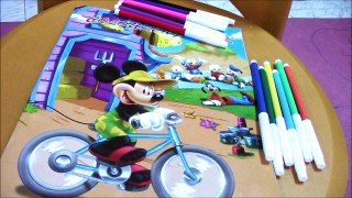 Disney Mickey Mouse Coloring Book Sticker - Kids' Fashion Toys and Arts-gc8p8Clgrxc