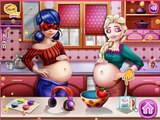 Disney Frozen Princess Elsa and Miraculous LadyBug Pregnant BFFs | Fun Dress Up Games For