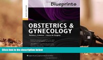 Best Ebook  Blueprints Obstetrics and Gynecology (Blueprints Series)  For Full