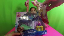 NUEVA Elsa Flip N Interruptor de Castillo de Princesa de Disney Palacio de Hielo Magiclip Anna Toy Review Unboxing