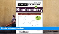 Popular Book  Basic Concepts in Biochemistry: A Student s Survival Guide  For Online