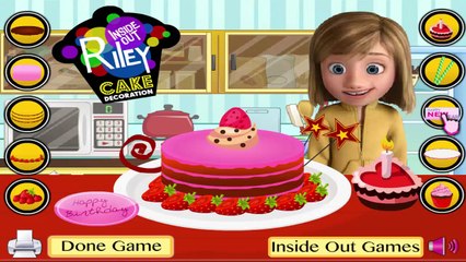 Riley Inside Out Cake Decoration — GAMES FOR KIDS Full