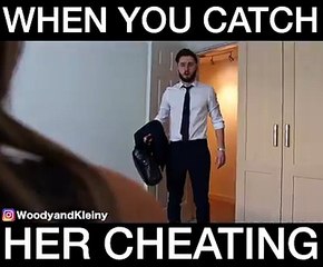 SHE GOT CAUGHT CHEATING 