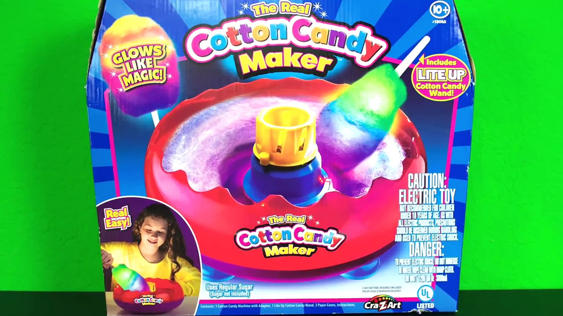 COTTON CANDY MAKER Divertido Unboxing y Juguete de Revisión Con SPIDERMAN  EPIC FAIL y DisneyCarToys - Dailymotion Video